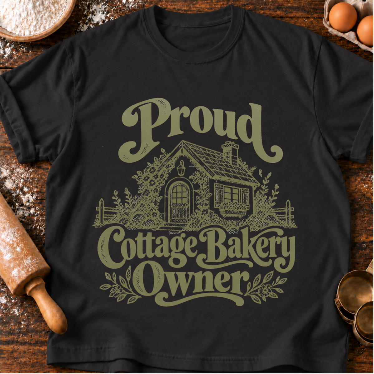 Cottage Bakery Owner T-Shirt