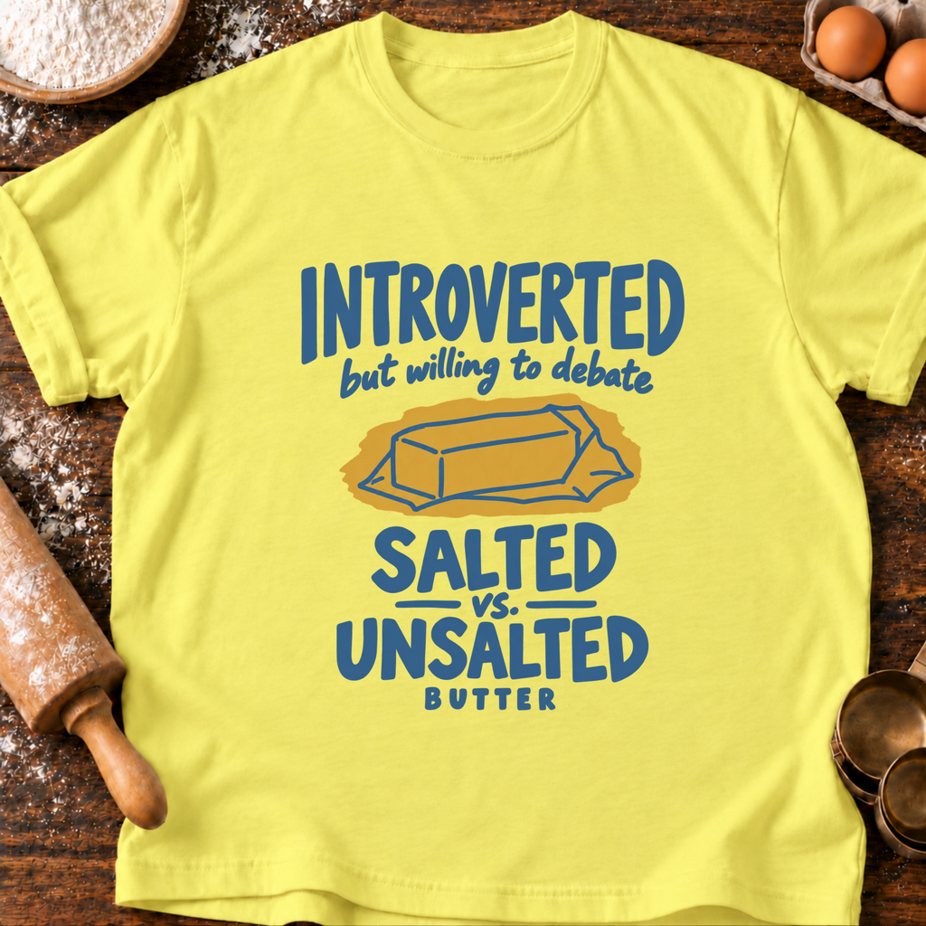 Salted VS Unsalted T-Shirt