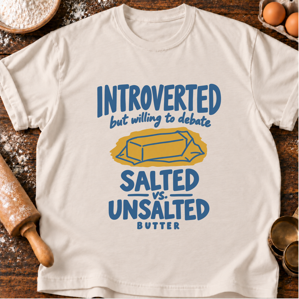 Salted VS Unsalted T-Shirt