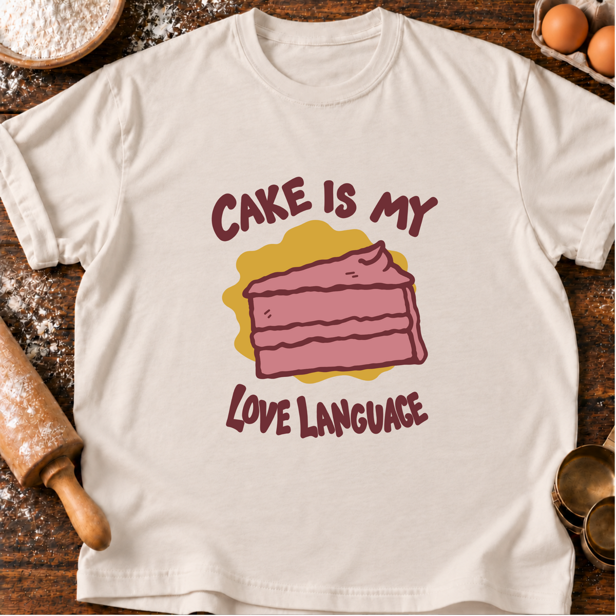 Cake Love Language T-Shirt