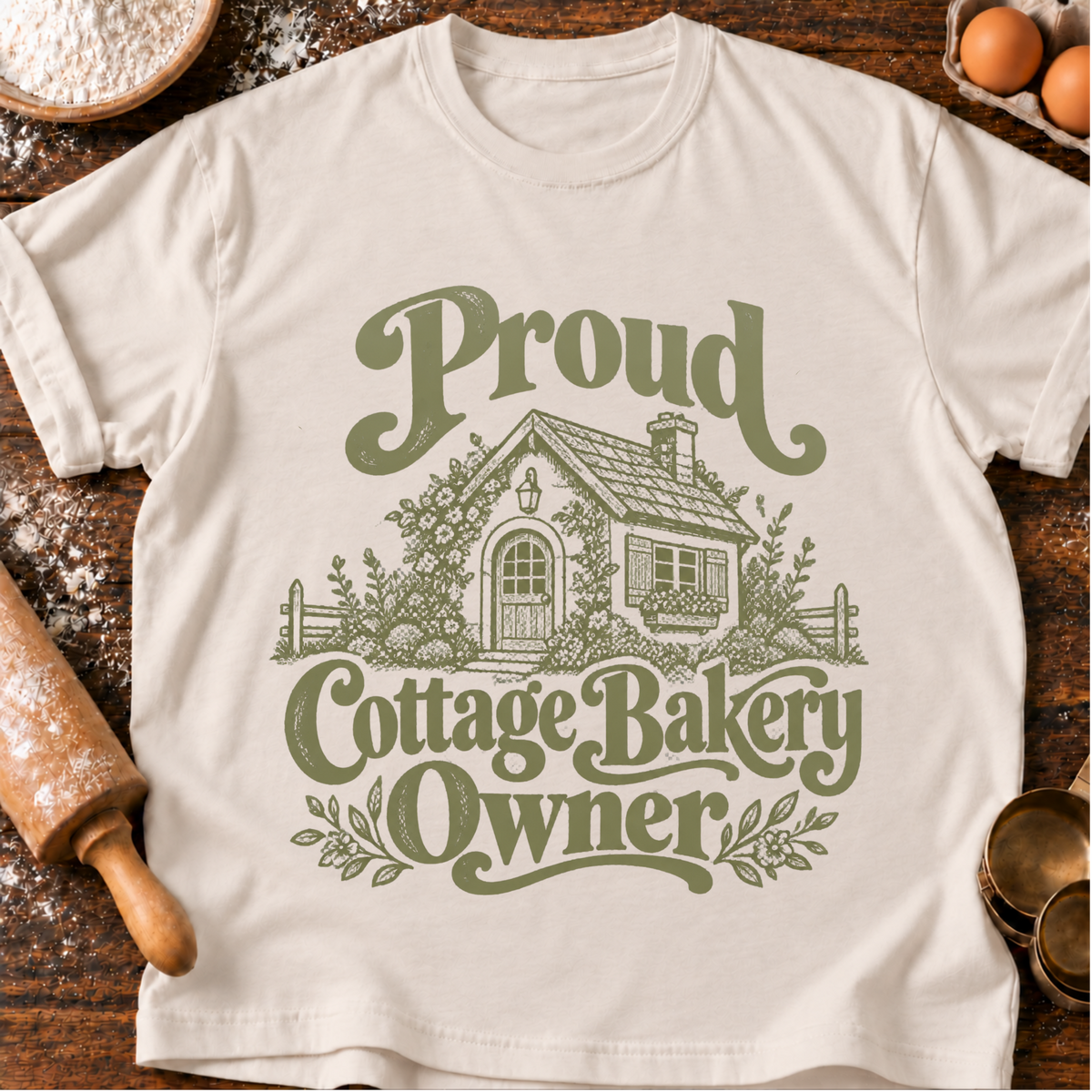 Cottage Bakery Owner T-Shirt