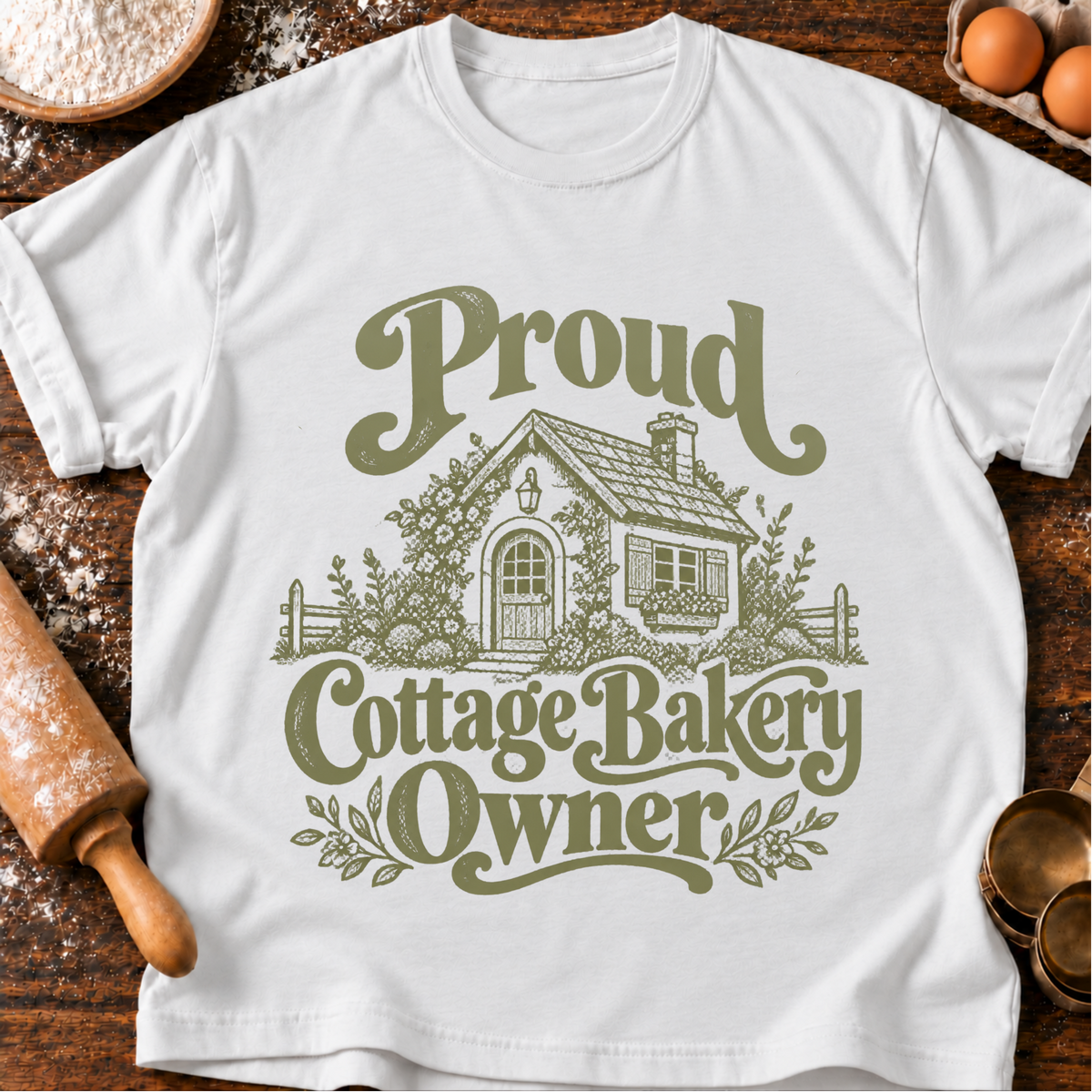 Cottage Bakery Owner T-Shirt